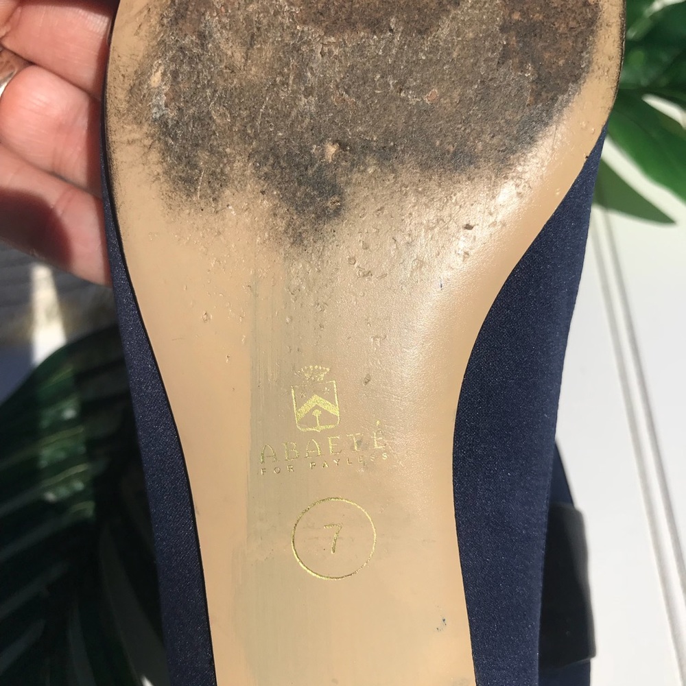 Abaete for Payless Navy Flats - Picture 5 of 7